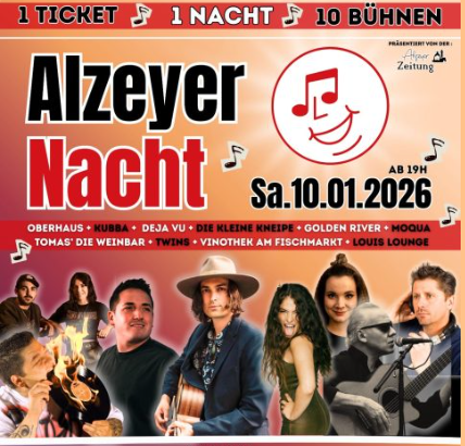 💙 Wir unterstützen die Alzeyer Nacht