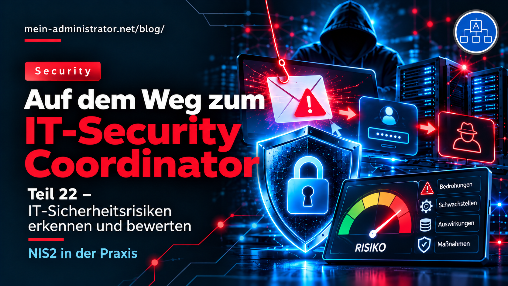 Auf dem Weg zum IT-Security Coordinator – Teil 22: IT-Sicherheitsrisiken erkennen und bewerten – NIS2 in der Praxis