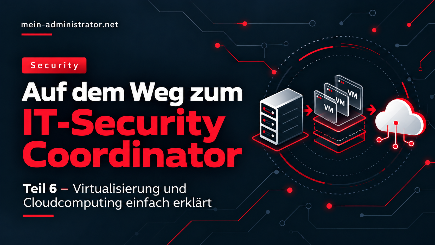 Auf dem Weg zum IT-Security Coordinator – Teil 6: Virtualisierung und Cloud Computing einfach erklärt